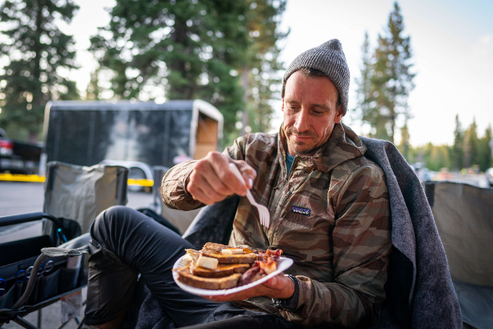 Aid station meal