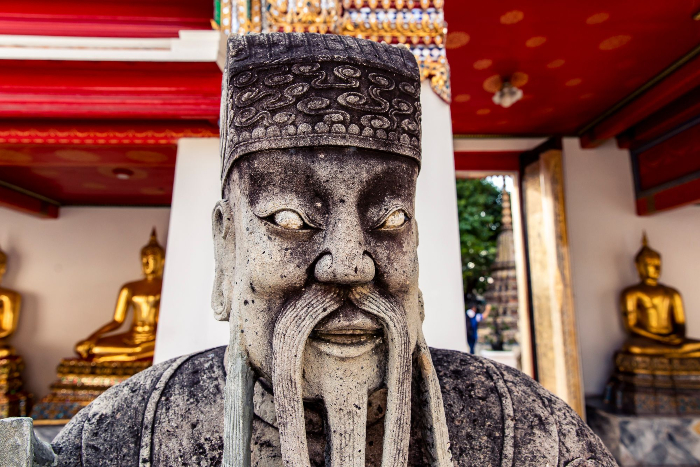 Touring the temples