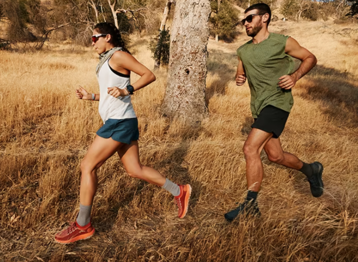Sustainability done right: Allbirds shoes 1 Allbirds Trail Runner SWT in motion.