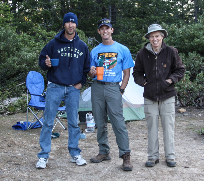 The White family team keeping Dusty Corners in tip-top shape. 