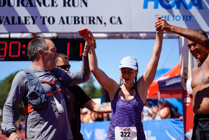 How the essence of Western States 100 comes alive after the sun rises again.