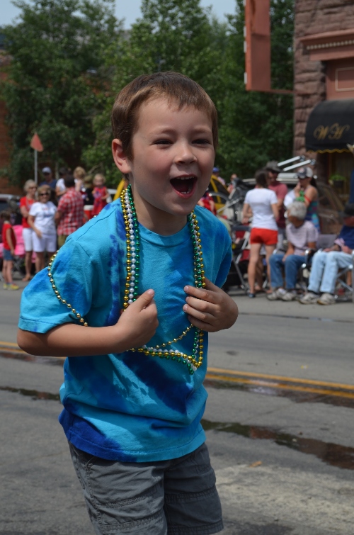 Colin feeling the Silverton 4th of July spirit in his "Future Hardrocker" tee