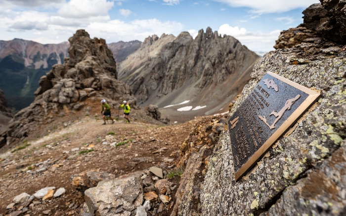 Grant Swamp Pass and the Joel Zucker memorial plaque