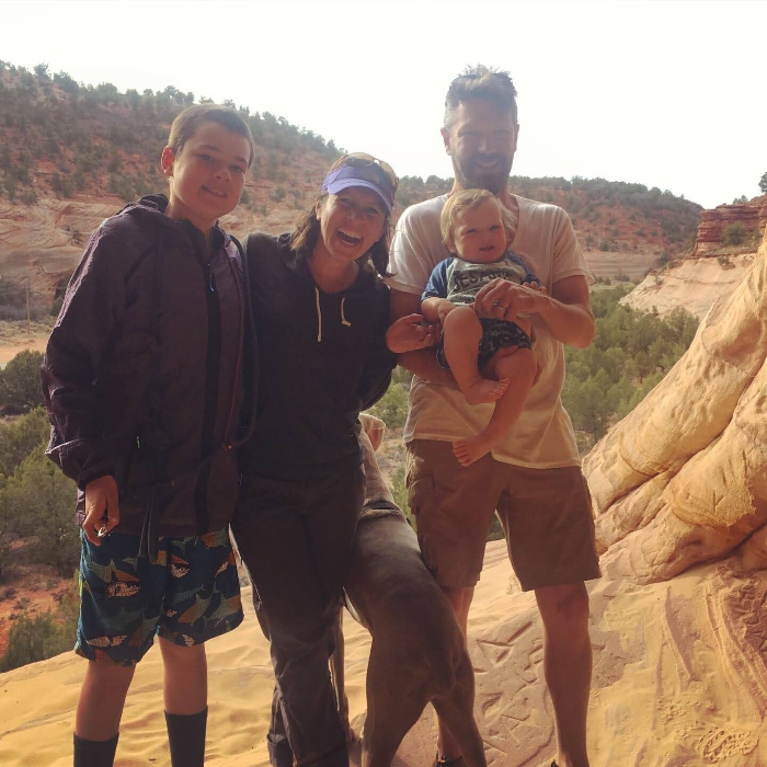 Momma Jenn and her boys