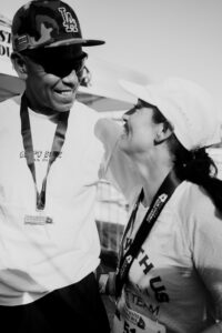 Western States 100 finish line, 2022.