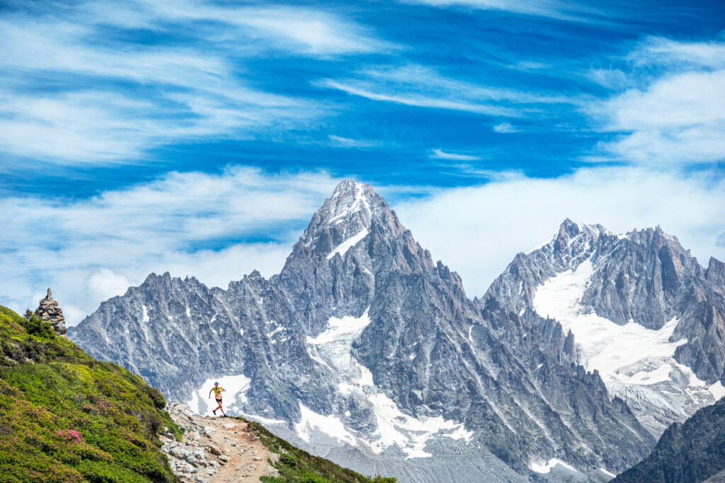 Trail running in Chamonix
