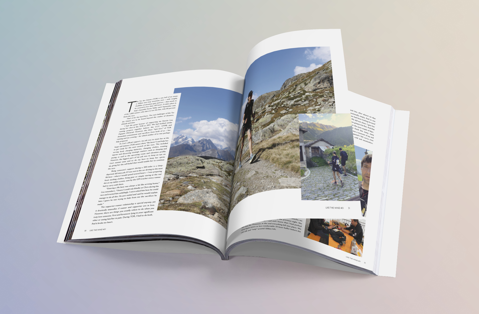 On the origins of Like the Wind magazine.