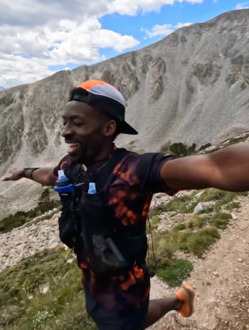 Hellah Sidibe running trails
