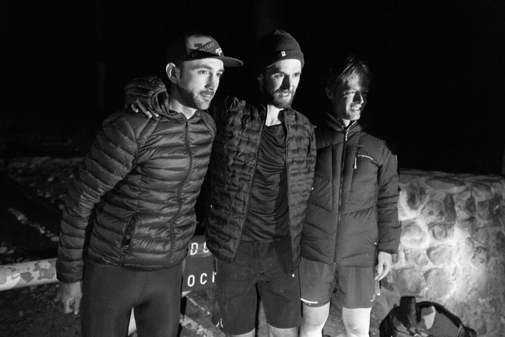 Aurélien Sanchez, Karel Sabbe and John Kelly