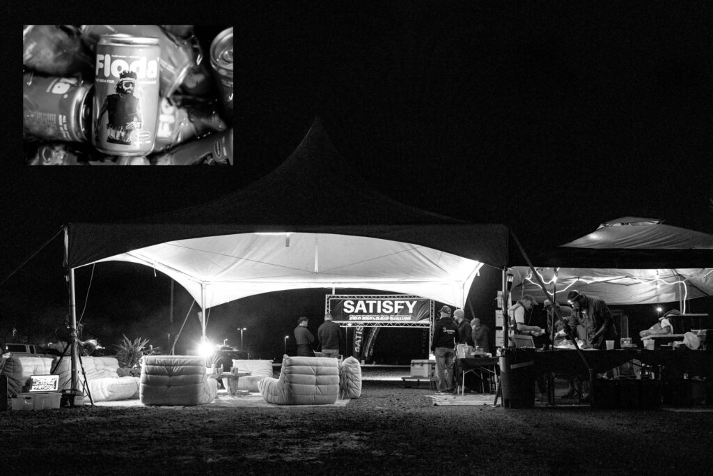 Cocodona 2023 - satisfy aid station
