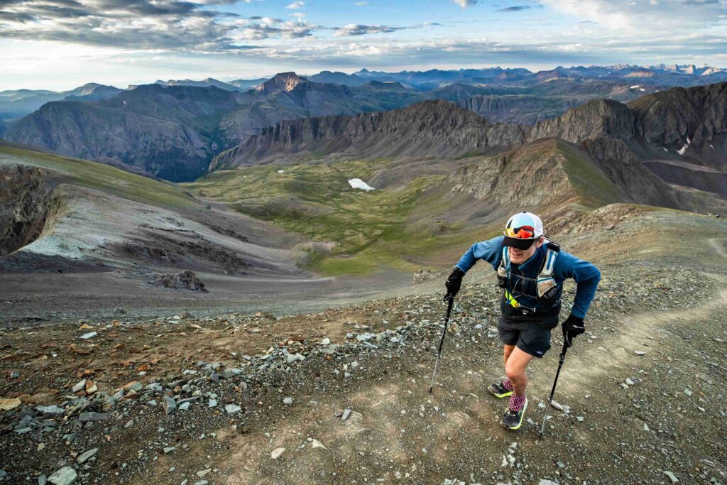Runner on course