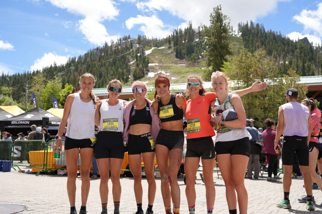Trail Team runners at Broken Arrow Skyrace, 2023. PC: Andy Wacker