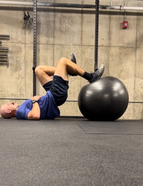 single leg hamstring curls