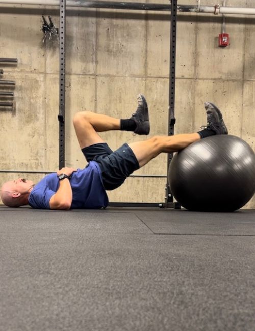 single leg hamstring curls