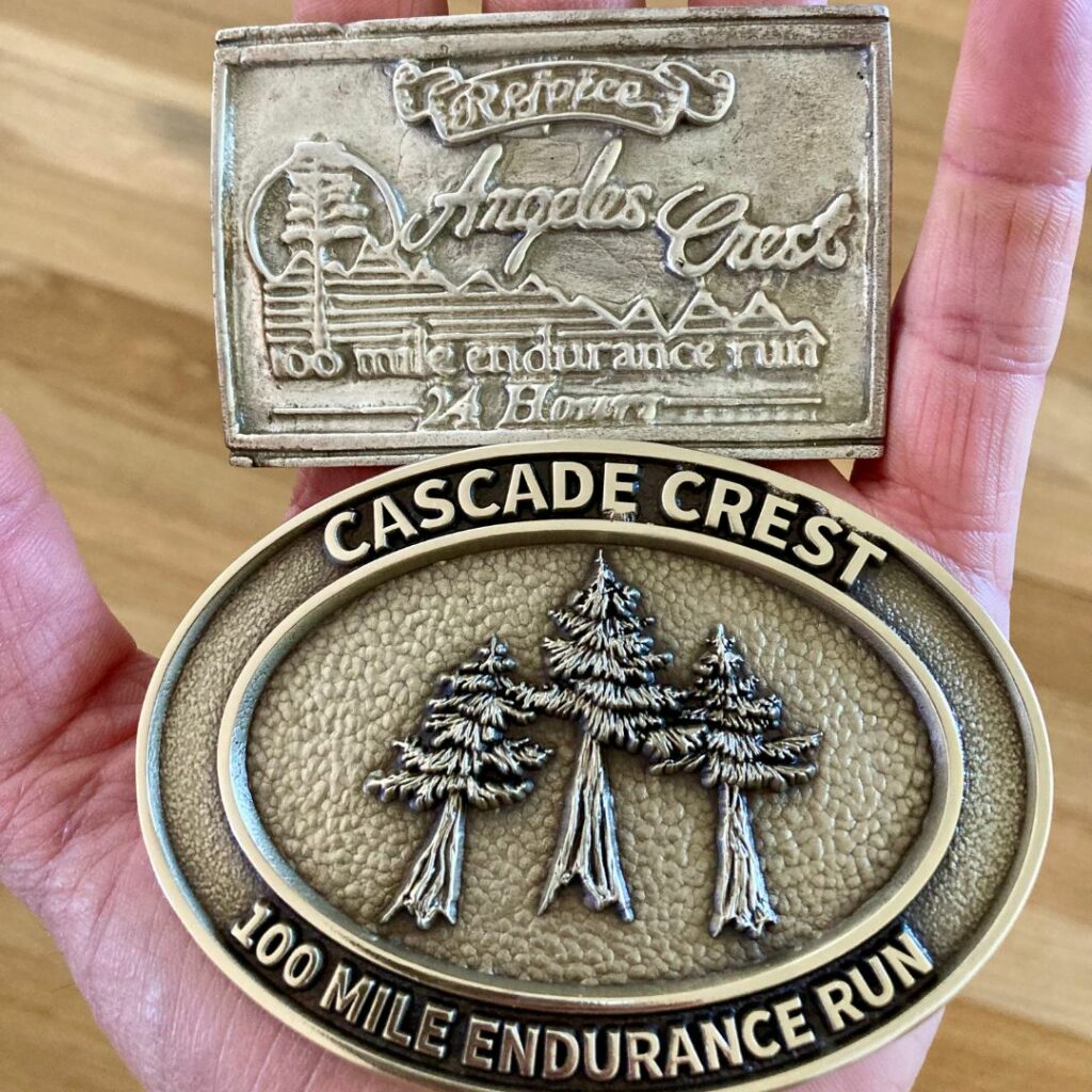 AC100 and Cascade Crest 100 buckle