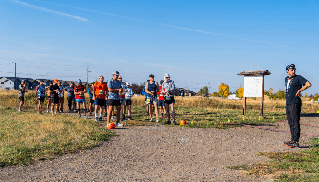 Lined up and ready—the inaugural Montana Meltdown is about to begin! 📸 Kurt Wehde