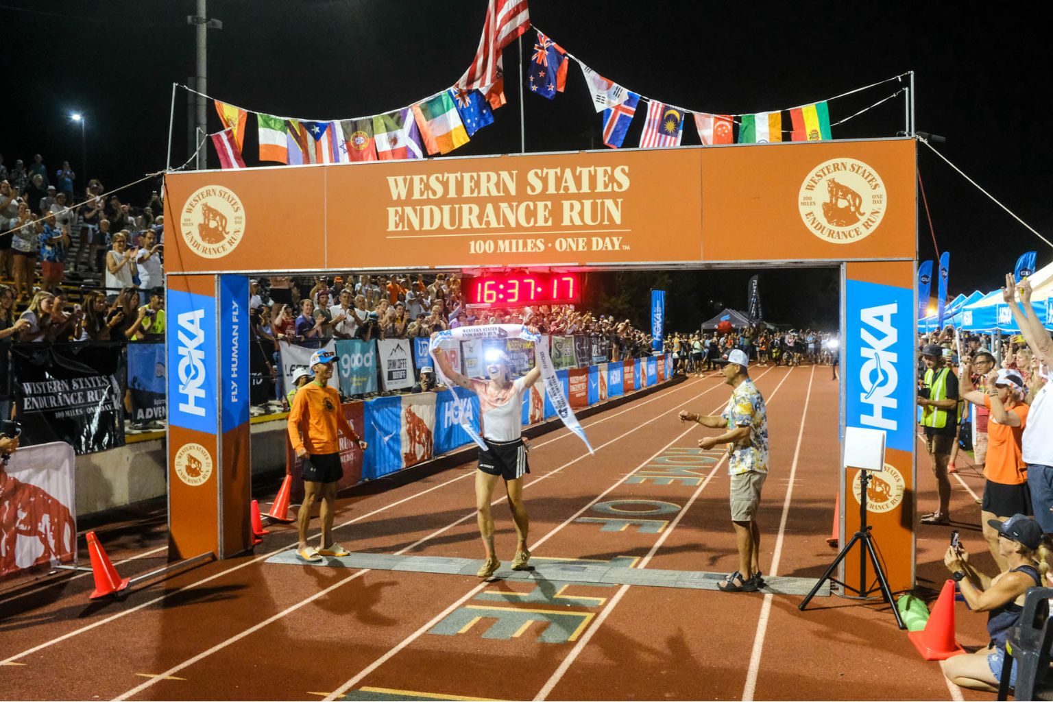 Abby Hall - WSER finish