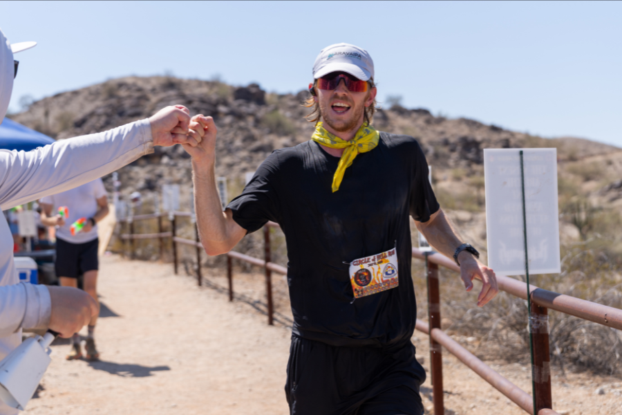 Bryce Brooks set a new course record with 24 laps