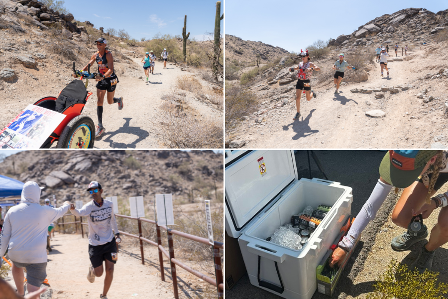 The community was out in force