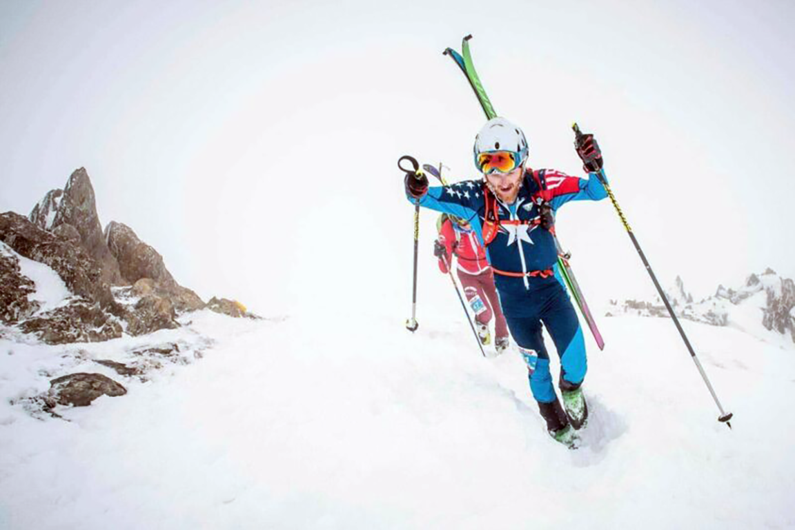 Cam Smith racing skimo