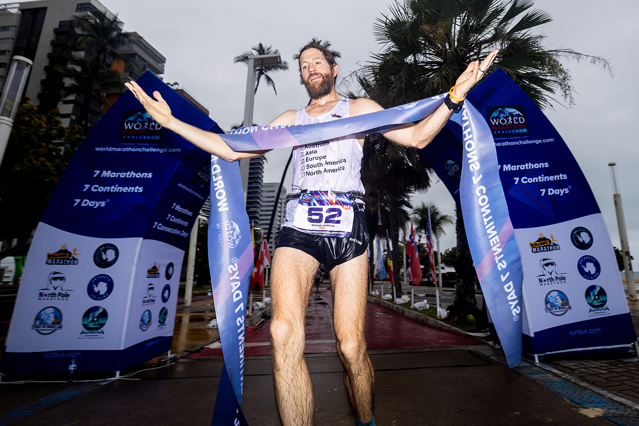 Mike Wardia World Marathon Challenge 7 50K Races on 7 Continents in 7 days