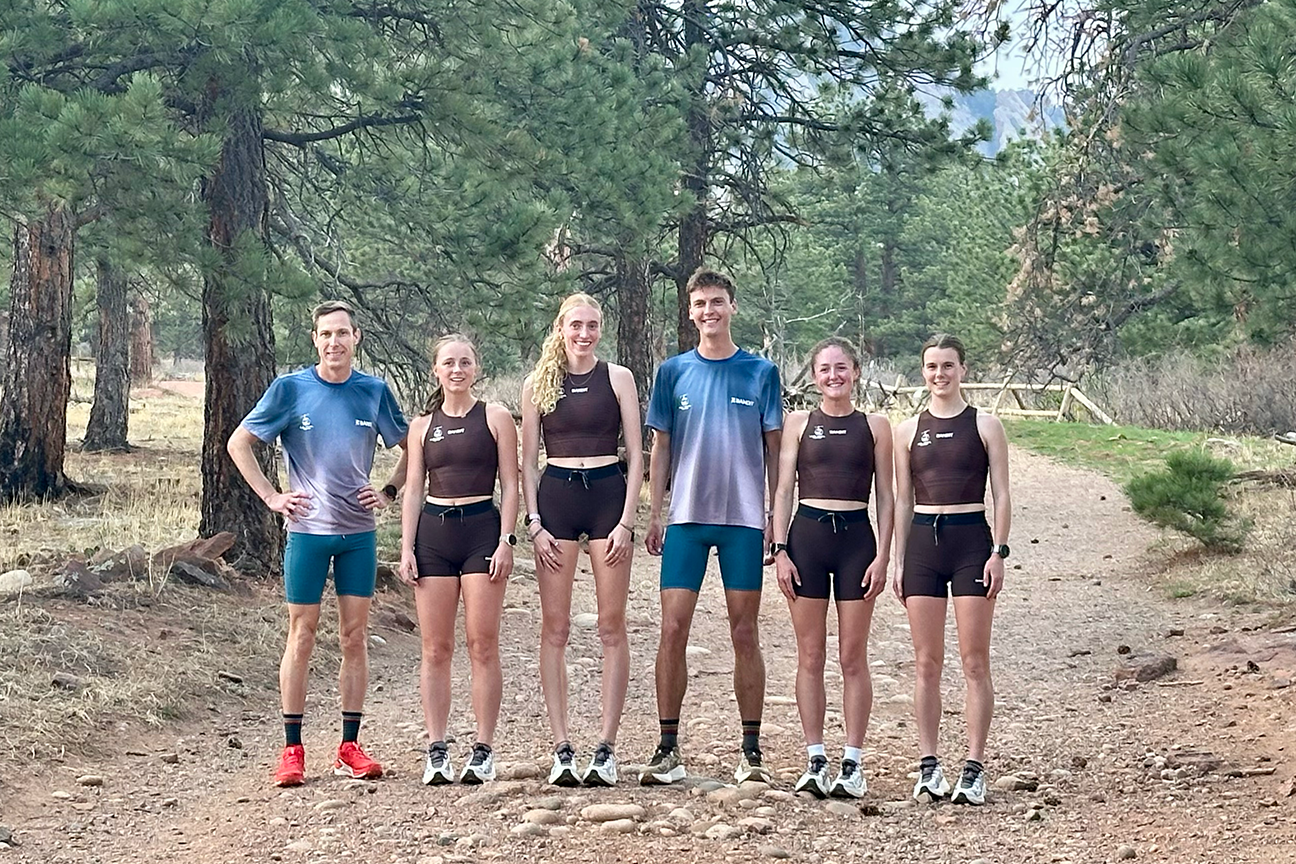 The Trail Team is a development team for young runners transitioning to trail racing.