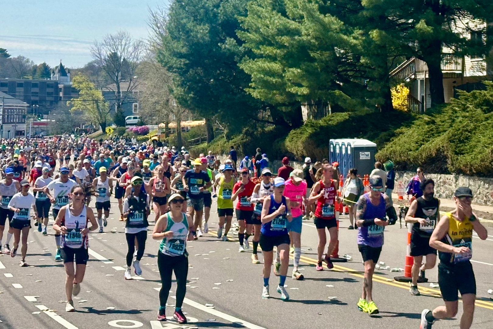 marathon to trail transition Boston Marathon