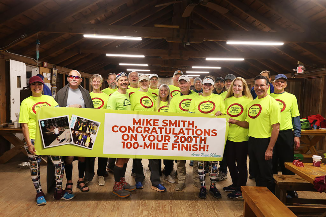 The Wit and Wisdom of Mike Smith, One of the World's Most Prolific 100-Mile Runners 1 Mike Smith 200th 100-mile finish