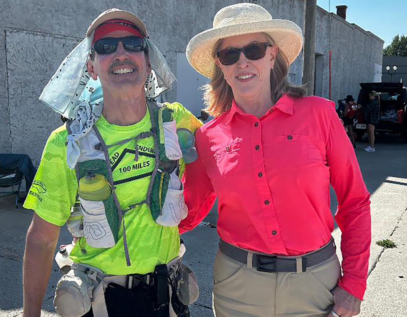 The Wit and Wisdom of Mike Smith, One of the World's Most Prolific 100-Mile Runners 2 Mike Smith and his wife, Sandra, at the Hardrock 100
