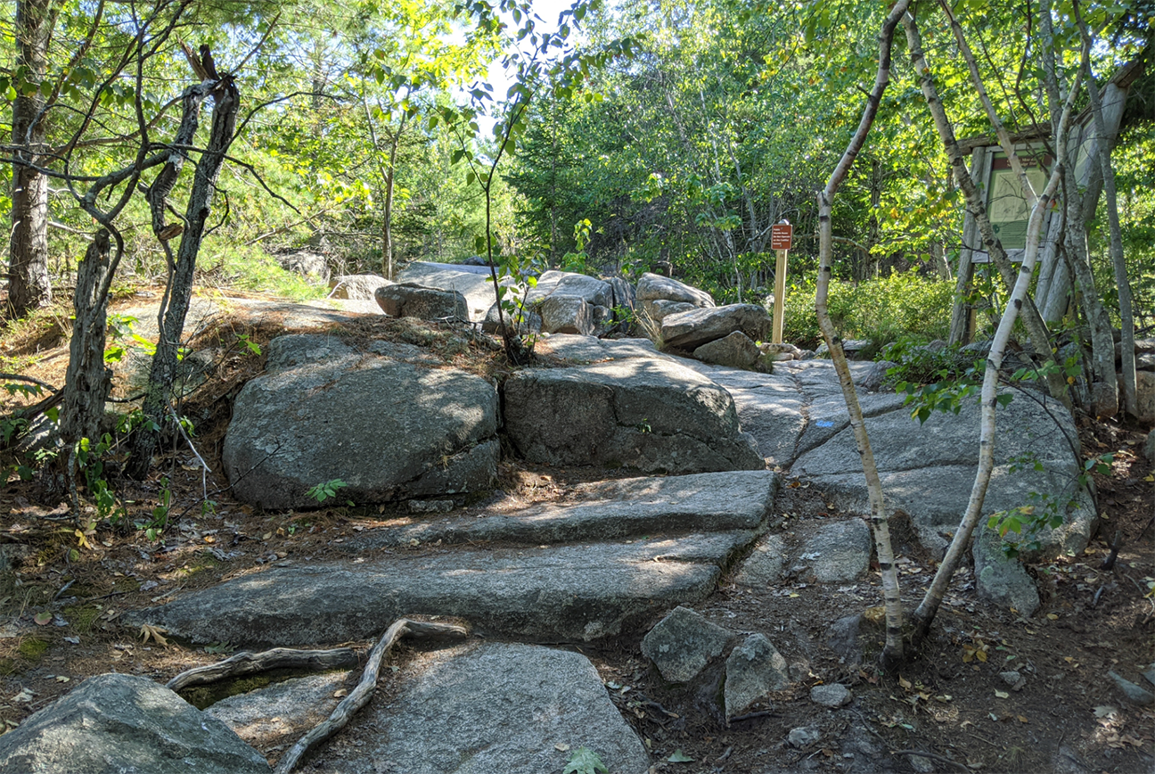 Cadillac Mountain South Ridge Trail Acadia National Park
