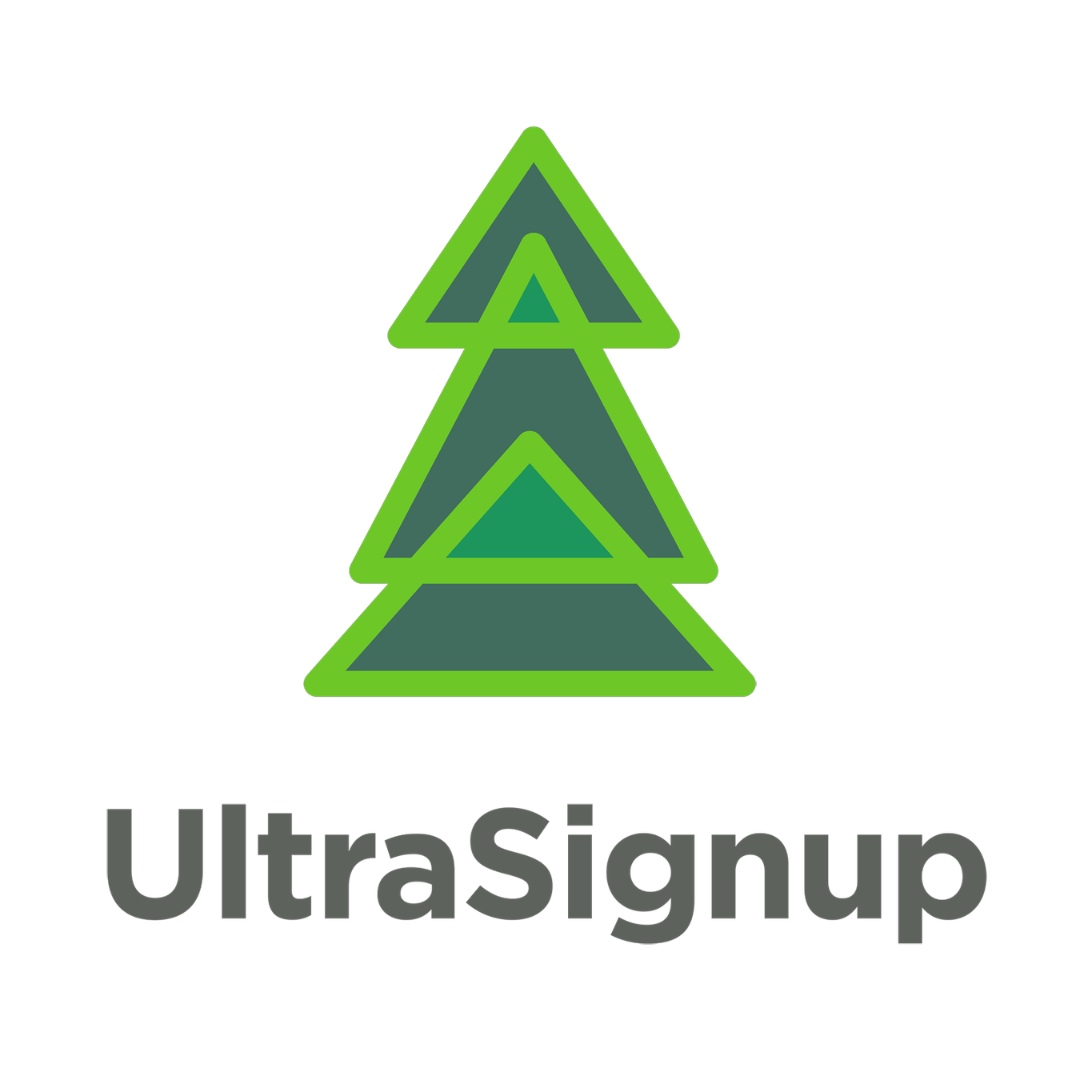 UltraSignup Stacked Tree Logo