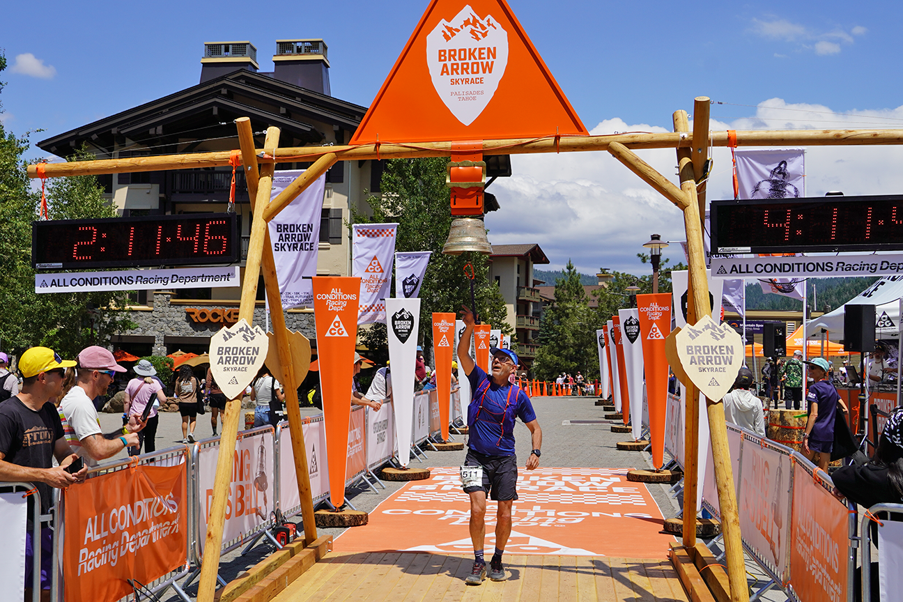 Doug Mayer at the Euro-infused Broken Arrow Skyrace