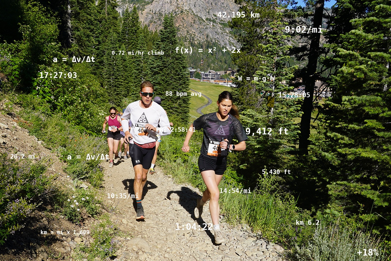 A new way of thinking about data for runners