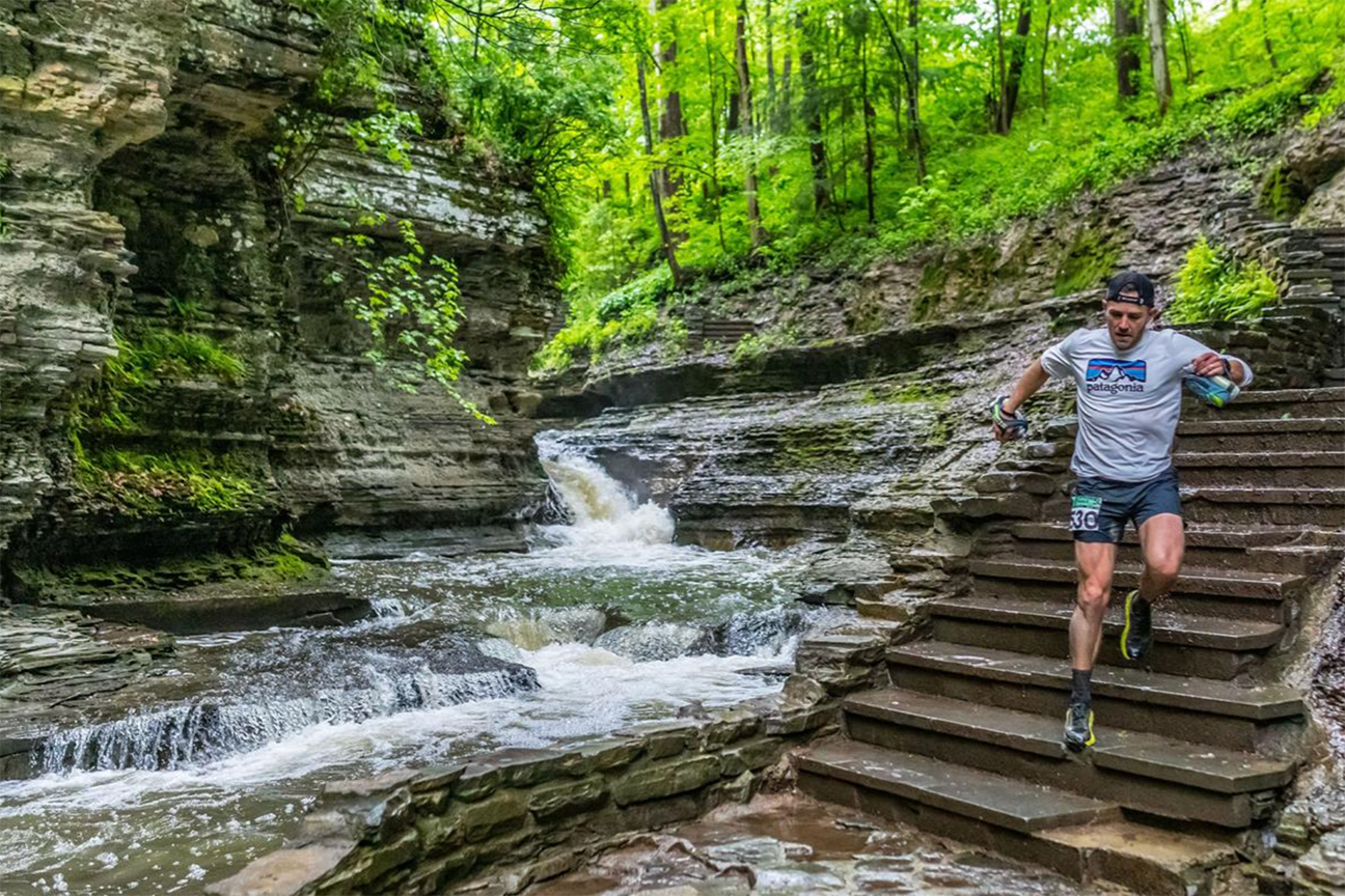 Cayuga Trails waterfall 1
