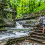 25 Great Trail Running Races with Waterfall Views 4 Cayuga Trails waterfall