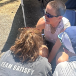 When A Race Crumbles: What's Solvable and What Isn't? 1 Molly Seidel and her crew try to find answers to solvable problems at the Michigan Bluff aid station.