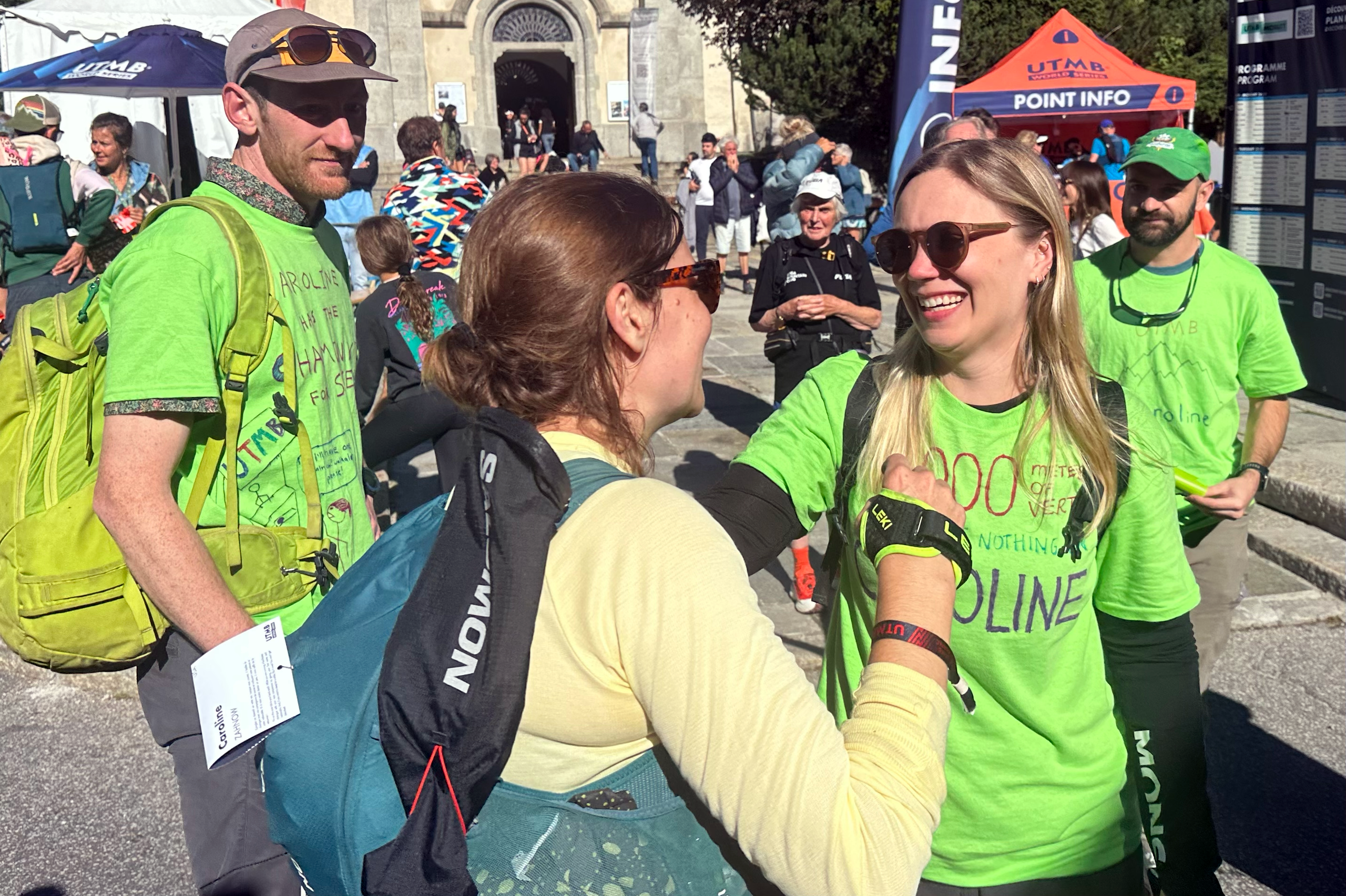 A Golden Day at UTMB