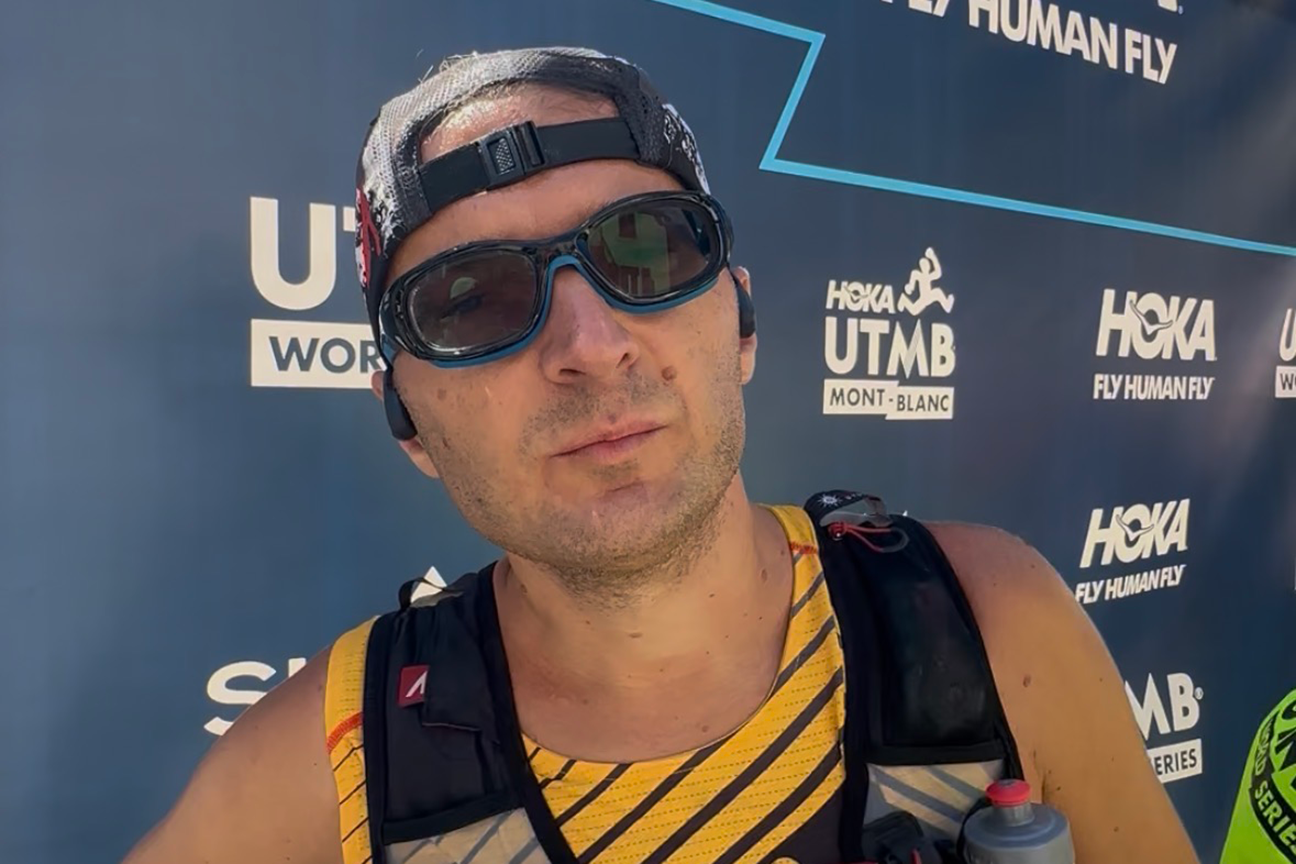 A Golden Day at UTMB: Ihor Stratan