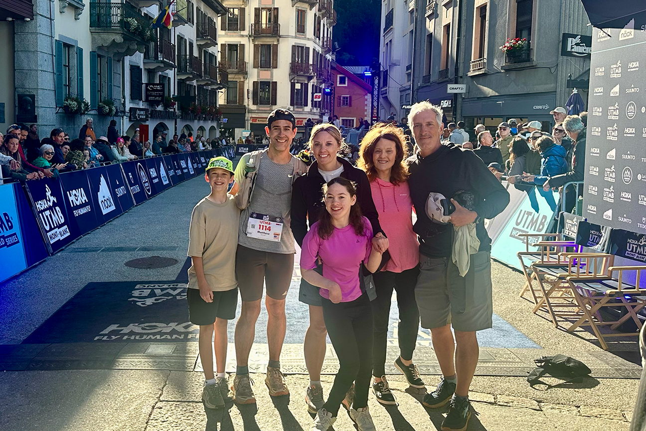 A Golden Day at UTMB: Matthew Mcclain